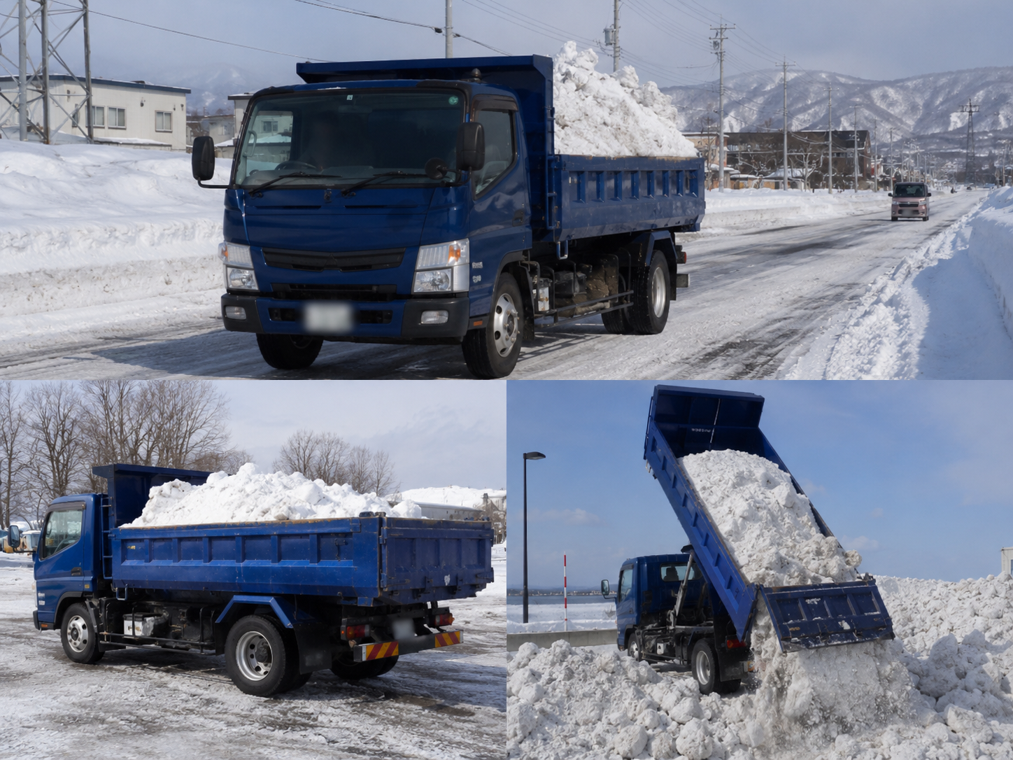 排雪ダンプのイメージ