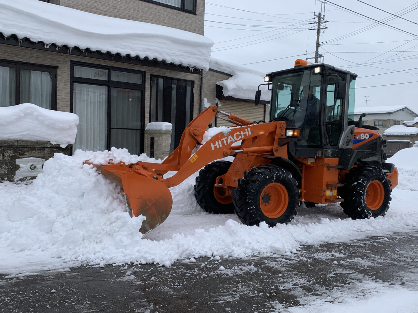 除雪作業のイメージ